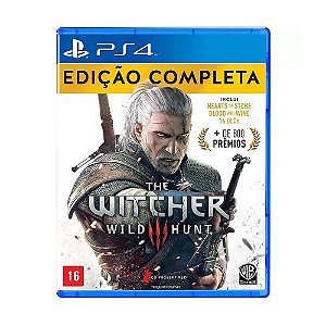 The Witcher 3 Wild Hunt (Edição Completa) - PS4 Mídia Física