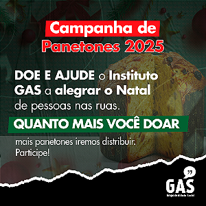 Panetone para Doação na Ação de Natal do GAS 2025 - NÃO REVENDEMOS