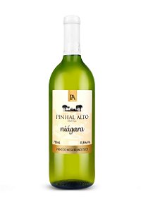 VINHO DE MESA BRANCO SECO PINHAL ALTO NIÁGARA/750 ML