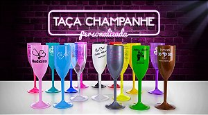 KIT 100 UN Taça Champanhe 215 ml