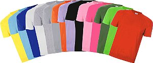 20 Camisetas personalizadas com 1 estampa 100% algodão fio 30.1 penteado