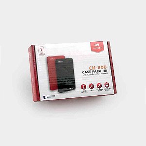 Case C3 Tech P/hd Ext 2,5 Usb 3.0 Red