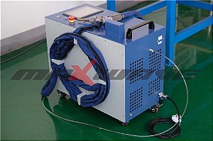 Mini máquina de soldadura a laser de fibra de 300w 500 watts