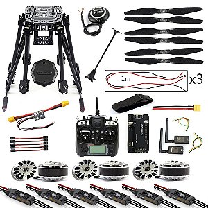 Drone hexacopter diy tarot fy690s px4 desmontado, Kit completo