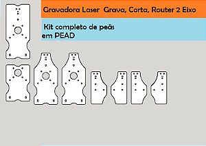 Peçãs para Gravadora laser grava, corta e router 2 Eixos