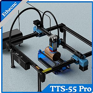 Máquina de Gravação a Laser 80Wts - CNC para Vidro, Metal, Madeira, Couro e Acrílico