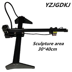 Máquina de gravura plotter 300*400 área de gravação (braço único) máquina a laser