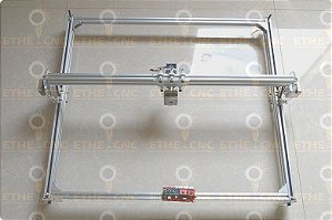 Gravadora Laser Grava, Corta, Router 2 Eixo Área 800x900mm vermelha (sem Laser)