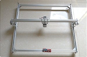 Gravadora Laser Grava, Corta, Router 2 Eixo Área 650x500mm vermelha (com Laser 3000mw)