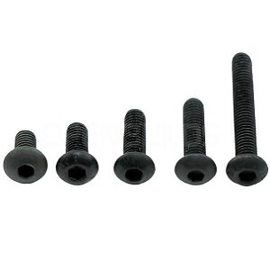 Parafusos de cabeça de botão M3 (10 unidades)