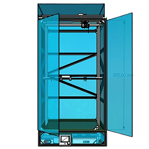 ✨ ETHE X5SA PRO INNOVATION: INOVAÇÃO 3D - MEDIDAS EXCLUSIVAS! - 1000x1000x1500mm✨