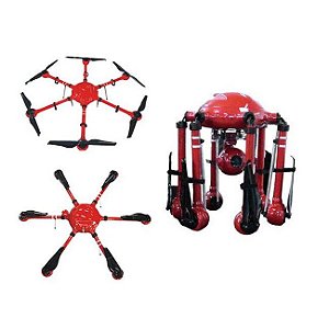 Drone 6-eixo 10 LITROS Pulverizador Agrícola pesticidas (Reconhecimento e fotografar)