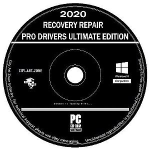 2020 Drivers instalador de recuperação Conserto atualização para Windows Pc Versão Todos Dvd