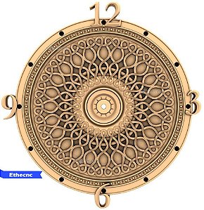 Relógio STL - modelo "trança" formato STL