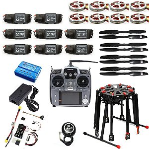 Drone 8-eixos 20LITROS (kit para montagem (diy)) Pro 2.4g 10ch rc