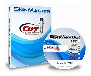 Signmaster Cut V3.0 Para Plotter c/ Mira Laser Promoção