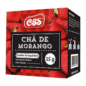 Chá CBS Morango 10x15G