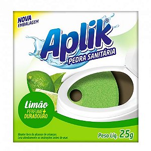 Pedra Sanitária Aplik 25g Limão