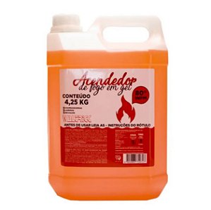 Acendedor de Fogo em Gel 80INPM 4,25kg Waltrick