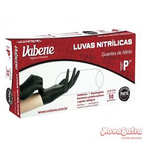Luva Nitrílica s/ Pó Preta c/100 Vabene - Higiene, limpeza e descartáveis.  Compre online ou no televendas.