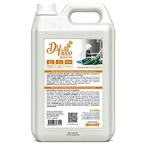 Desinfetante Concentrado Higifort DSF1000 1:30 5L Sensitive