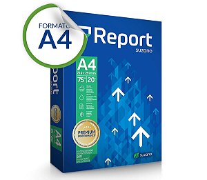 Papel Sulfite Report Premium A4 75g 500 folhas