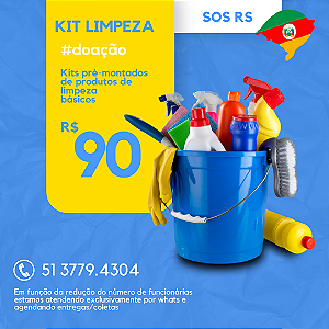 Kit RS 02 - Doe para Vítimas da Enchente