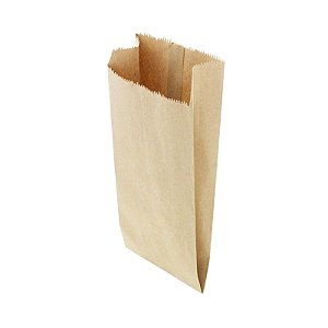 Saco Papel Kraft Impão 34x16x5,5cm 3kg c/500