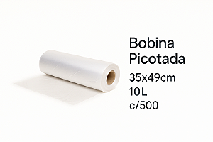 Bobina Picotada 35x49cm 10L c/500
