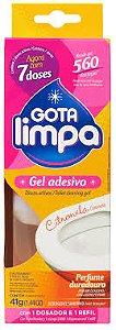 Gel Adesivo Sanitário Gota Limpa c/ 7 Doses Citronela
