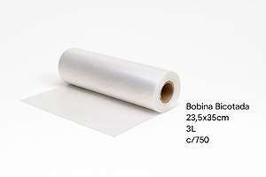 Bobina Picotada 23,5x35cm 3L c/750