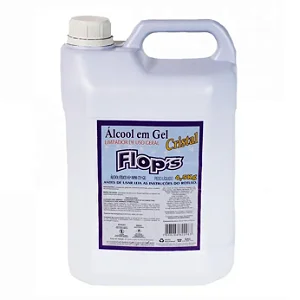 Álcool Gel Bactericida Flops 70º 4,4kg