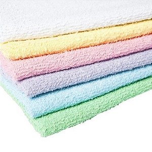 Pano de Prato Felpudo com Bainha 43x65cm Sem Estampa Ref.:2101