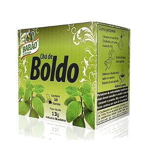 Chá Barão Boldo 13g (5x10 sachês)