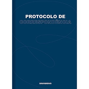Livro Protocolo Correspondência 52fls 154x216mm