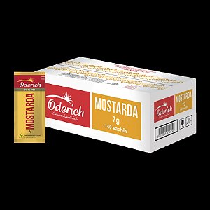 Mostarda Oderich Sachê 7g - Caixa com 140un
