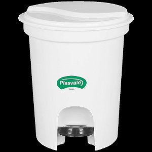 Lixeira Plasvale com Pedal 13L