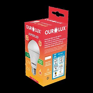 Lâmpada Led Ourolux Branca 4,7W Bivolt
