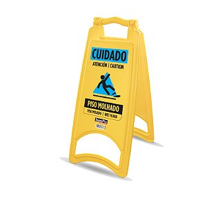 Placa Sinalizadora Piso Molhado