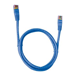 Patch Cord Cat.6 1m Azul CAT610BL Plus Cable