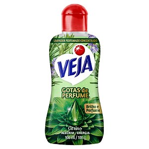 Limpador Perfumado Veja Concentrado Alecrim Citrino 100ml