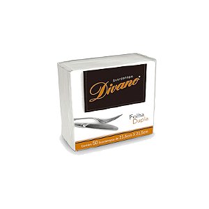 Guardanapo Divano Crepe 21,5x21,5cm - Caixa Fechada c/90 Pacotes