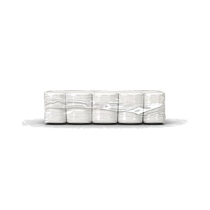 Guardanapo Lanche Flamingo Folha Simples 10x20cm - Fardo c/ 5.000 Folhas