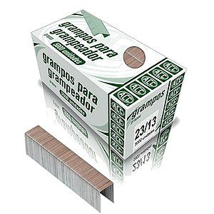 Grampo para Grampeador 23/13 Galvanizado ACC - Caixa com 5000 Unidades