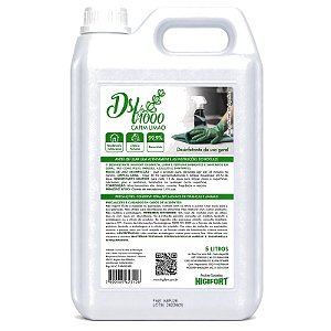 Desinfetante Concentrado Higifort DSF1000 1:30 5L Capim Limão