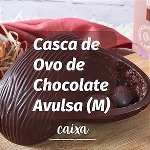 Casquinha de Ovo de Páscoa Avulsa - TAM M - escolha o chocolate