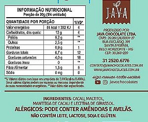 Loja Online Java Chocolates