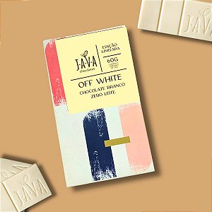 CHOCOLATE 60 g - BRANCO ZERO AÇÚCAR OFF WHITE - NOVO PESO