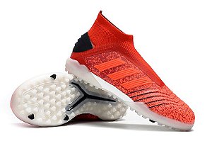 chuteira adidas predator society vermelha