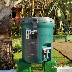 Suporte de couro para garrafa termica 7,5L Stanley